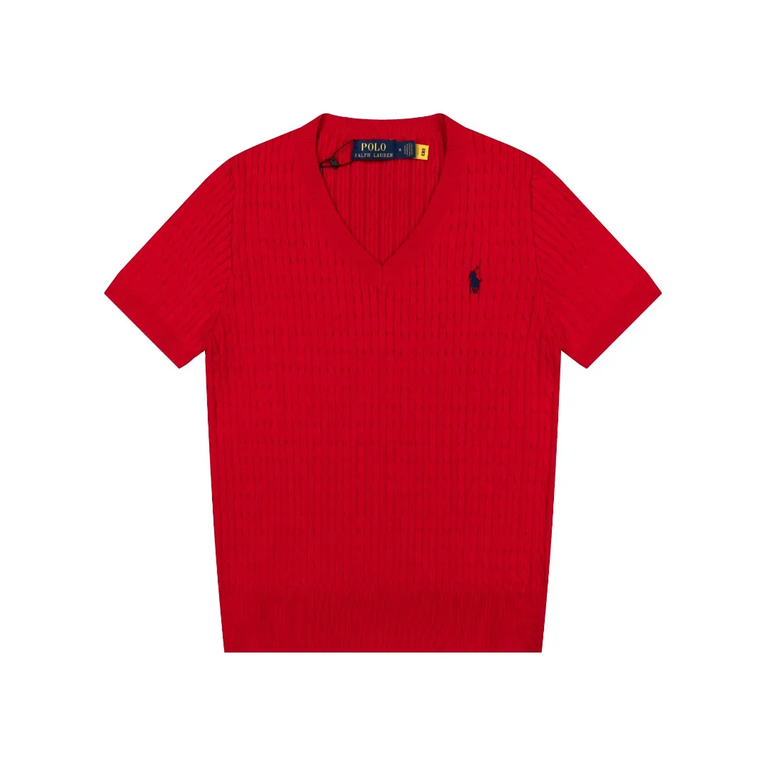 K 80 RALPH LAUREN V Classic T Versatile ：White Black Navy Blue Gray Purple Pink Red Light Blue Navy Blue Sizes：S M L XL ： ：